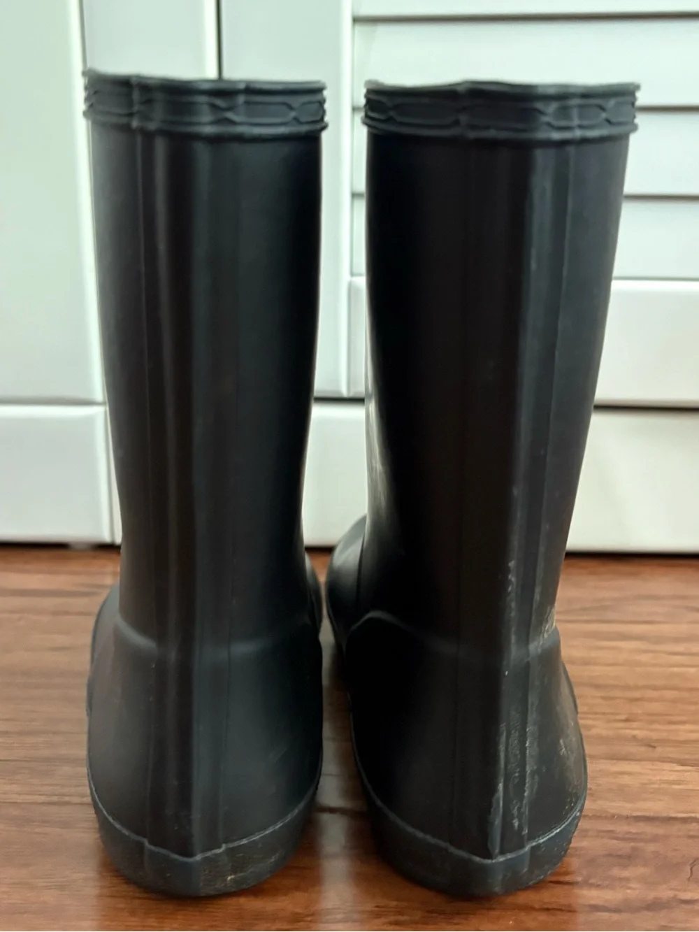 Hunter navy boots